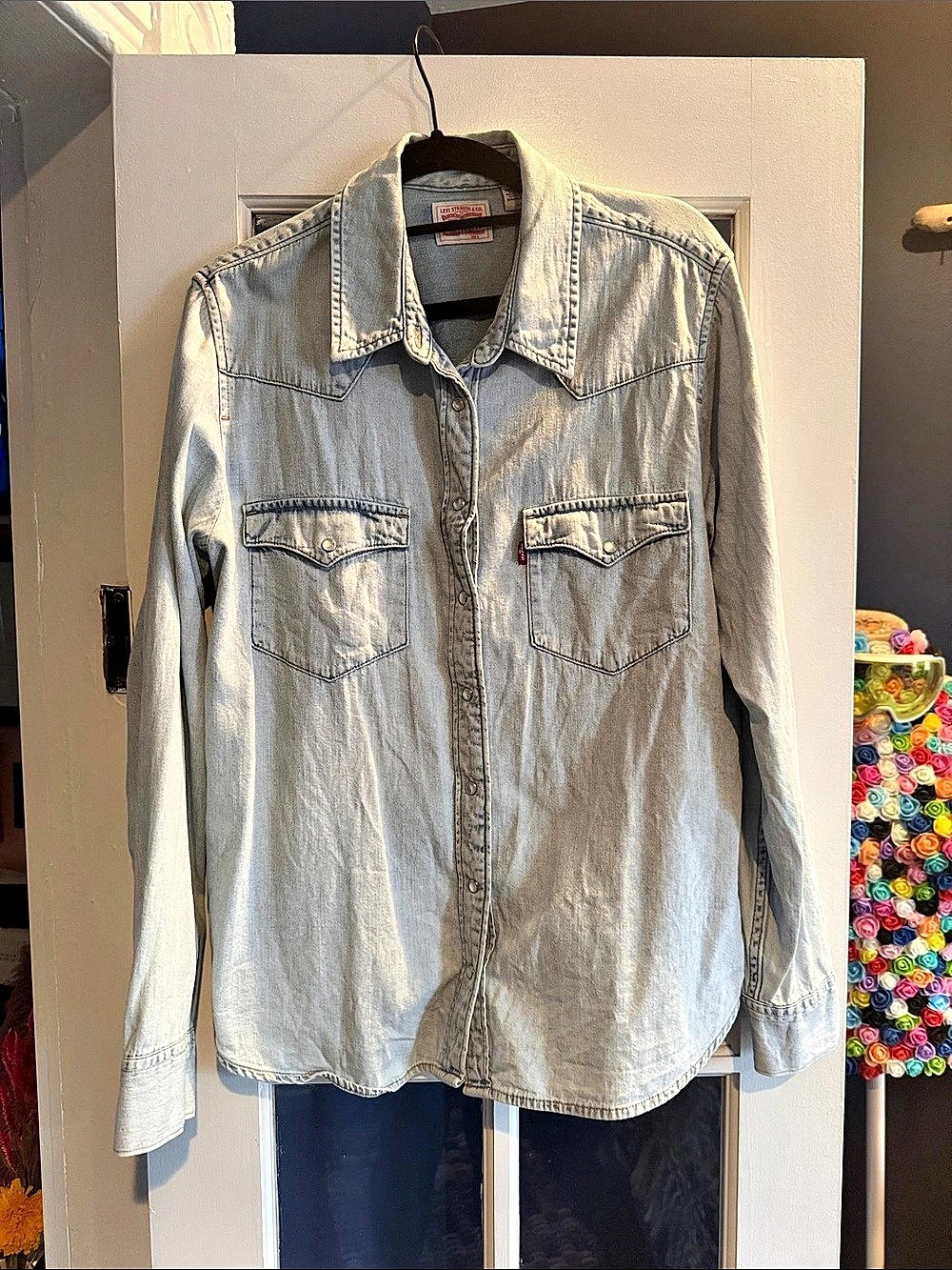 Levi's Ultimate Western Denim Shirt Blue